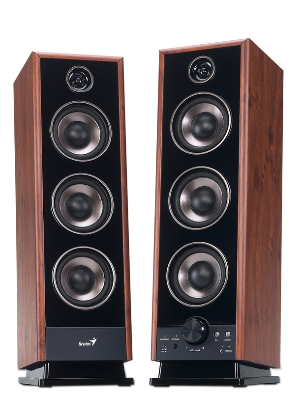 Genius Speaker Sp-Hf2020 Uk 100-240V, Brown